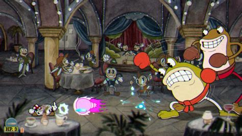 Cuphead boss guide: Ribby and Croaks in ‘Clip Joint Calamity’.